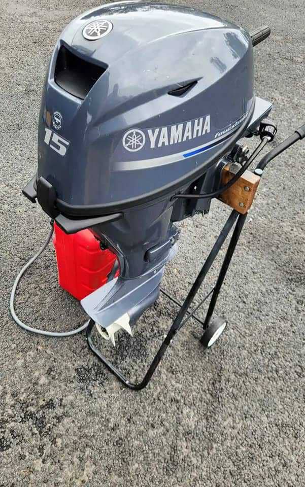 Used Yamaha F15SMHA 4 stroke